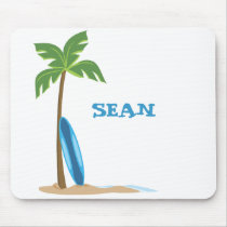 Beach Scene Mouse Pad