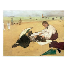 Beach scene post cards