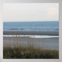 Beach Scene Poster