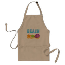 Beach Seashells Aprons