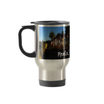 Beach Shadows; Mexico Souvenir Mugs