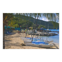 Beach side at Leverick Bay Resort & Marina, Photographic Print