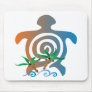 Beach-sunset-turtle Mousepads