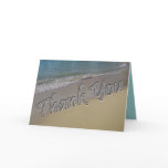 Beach Thank You Card