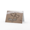 Beach thank you cards