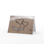 Beach thank you cards