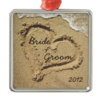 Beach Theme First Christmas Ornament