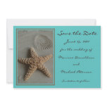Beach Theme Save the Date Invitation Card