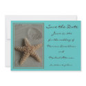Beach Theme Save the Date Invitation Card
