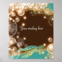 Beach theme turtle wedding 8 x 10