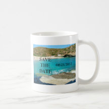 Beach Theme Wedding 2 - Save the Date Mug
