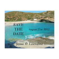Beach Theme Wedding 2 - Save the Date Postcard