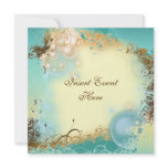 Beach theme wedding - elegant party
