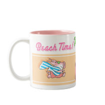 BEACH TIME! Boynton Coffee Mug