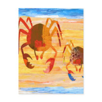 Beach time fun with crab patrol