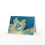 Beach Triple Twirl Greetings Card