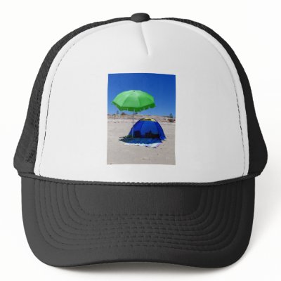 beach-umbrella hats by OzStore