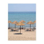Beach Umbrellas Post Cards