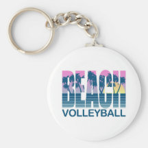 Beach Volleyball Keychains