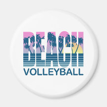 Beach Volleyball Magnets
