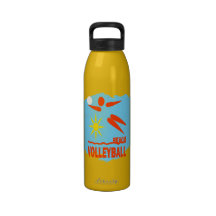 Beach Volleyball Water Bottle