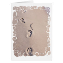 Beach Walk Card