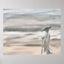 Beach Walk Light Poster