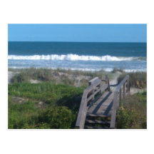 beach walk postcards