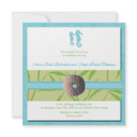 Beach Wedding - Aqua  Blue wedding invites