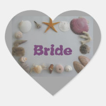Beach Wedding/Bride Sticker
