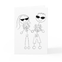 Beach Wedding Couple
