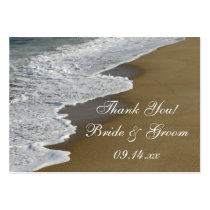 Beach Wedding Favour Tags Business Card