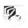 Beach Wedding Honeymoon Round Stickers