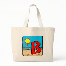 Beach Wedding Ideas Letter B Bags