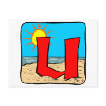 Beach Wedding Ideas Letter U