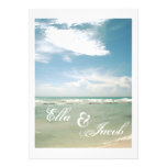 Beach Wedding Invitation