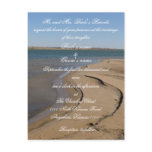 Beach Wedding invitation Post Cards