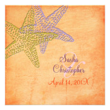 Beach Wedding Invitations