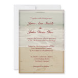 Beach Wedding Invitations - Sandy Beach