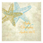 Beach Wedding Invitations/white sand