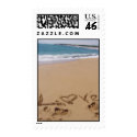 Beach Wedding postage