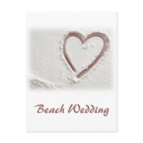 Beach Wedding Postcards