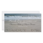 Beach Wedding Save the Date Announcement