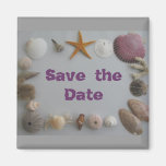 Beach Wedding/Save the Date Fridge Magnet