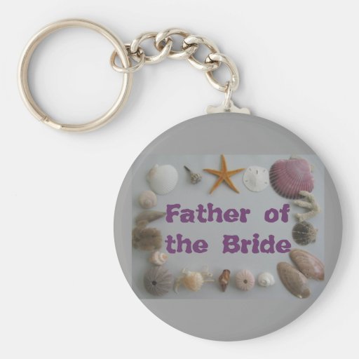 Beach Wedding/Sea Shells Keychain