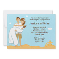Beach Wedding Shower Invitation