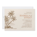 Beach Wedding Shower Invitations