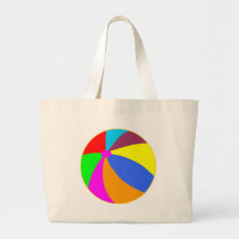 Beachball Canvas Bag