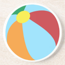 Beachball coaster