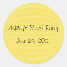 Beachball Summer Stickers